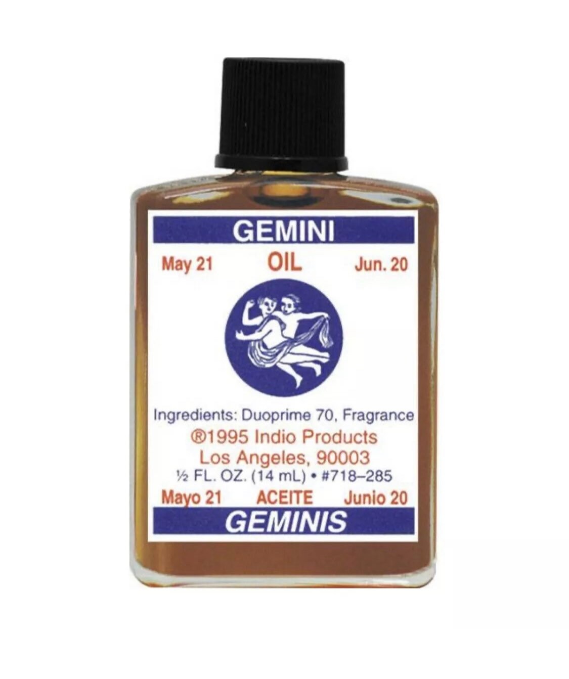 Indio Products Zodiac Gemini Oil Etsy