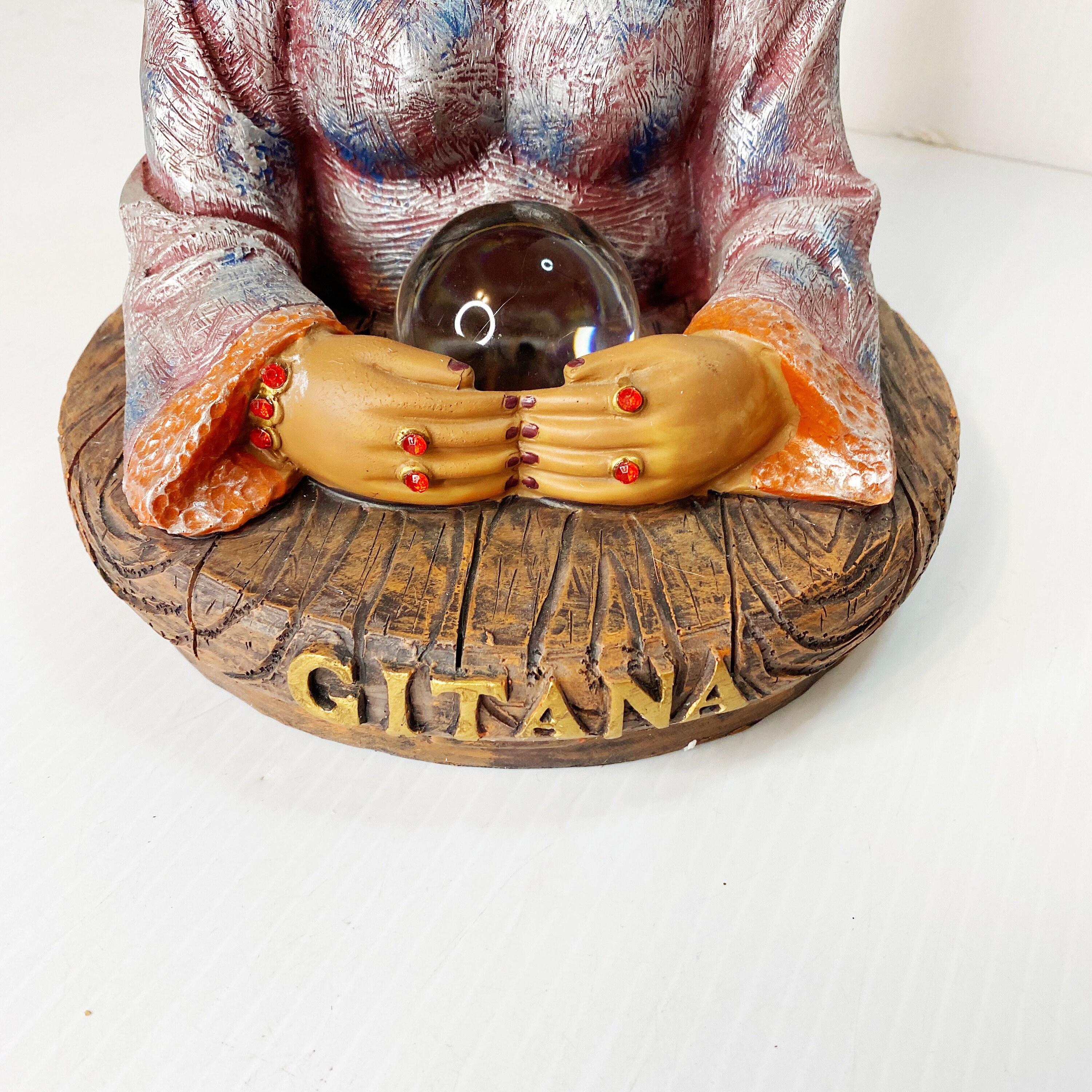 Gypsy Fortune Teller Gitana 10 Statue Etsy UK