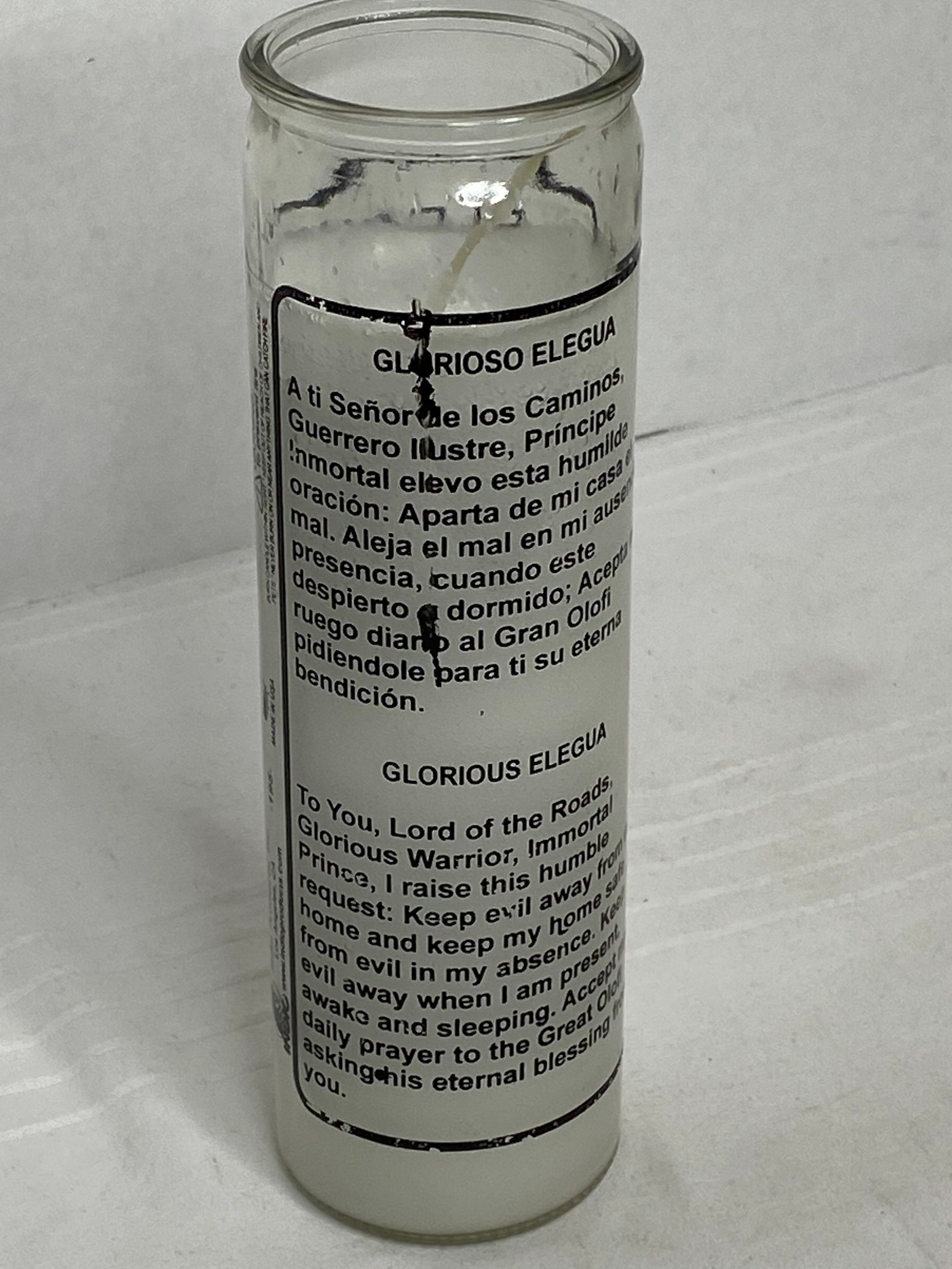 Elegua 7day Novena Candle Etsy