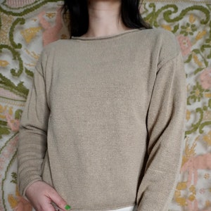 Vintage Sandcastle Sweater, M