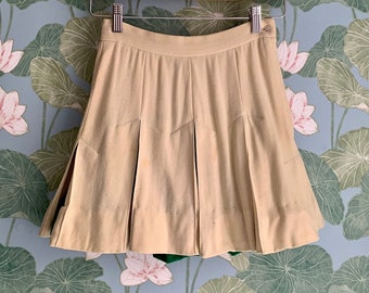 Khaki cheerleader skirt online