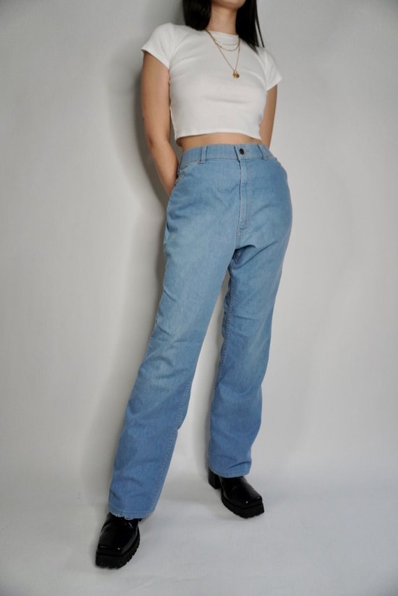 Vintage Light Wash Flared Levis, 35W