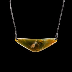 Jade Pendant- Hand carved Guatemalan Jade Pendant