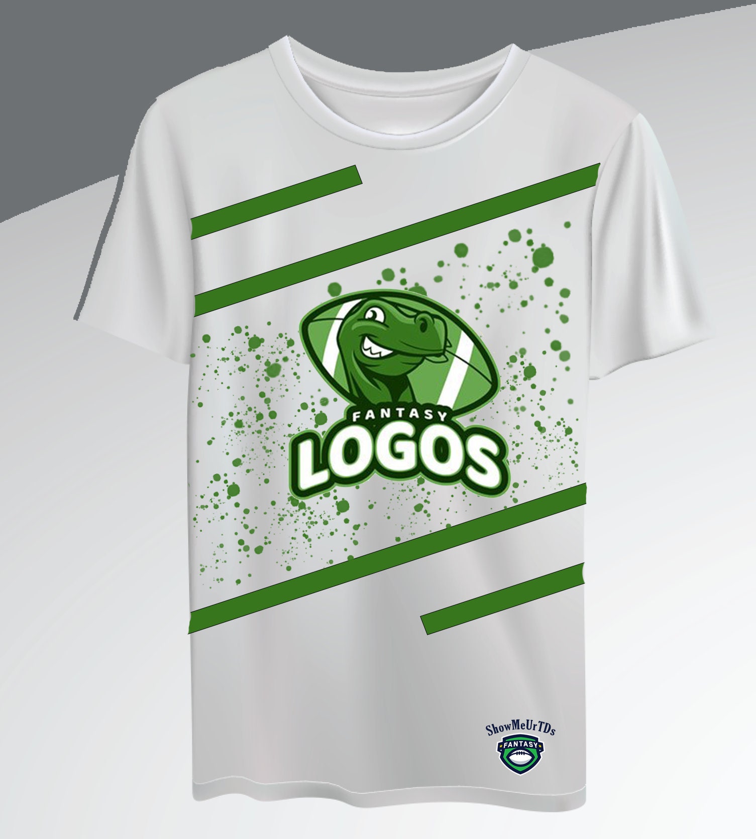 Custom Fantasy Football Camiseta Jersey Etsy