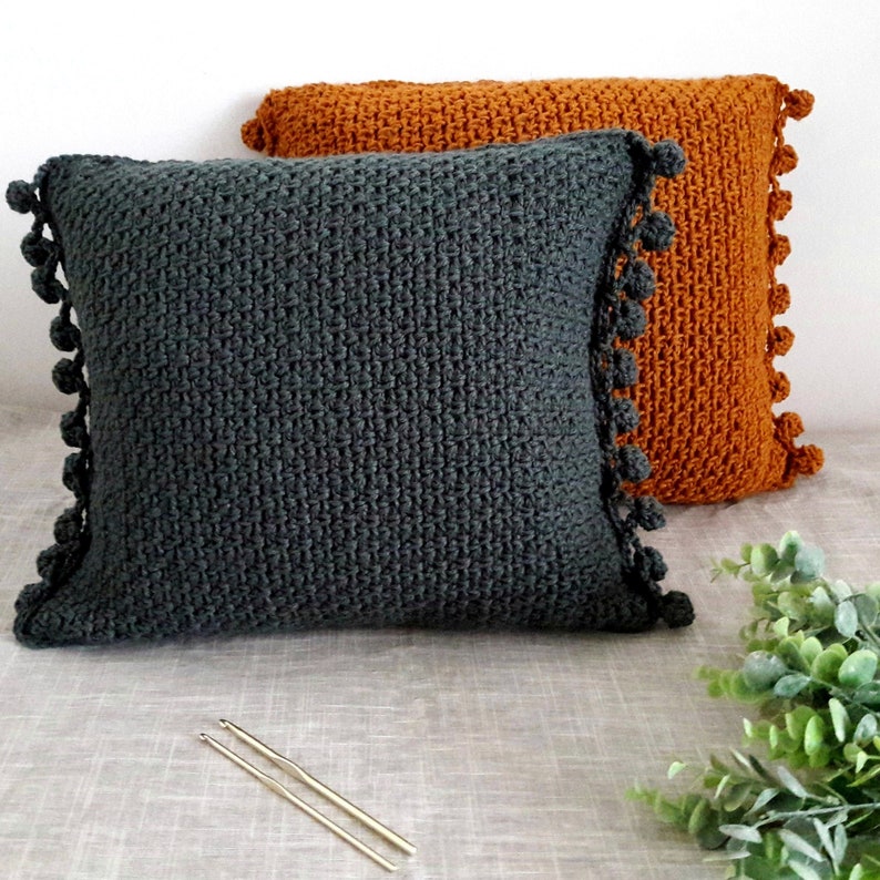 Crochet throw pillow pattern, Crochet cushion pattern, Crochet pillow pattern, Crocheted pillow, Easy crochet, Pillows patterns image 1