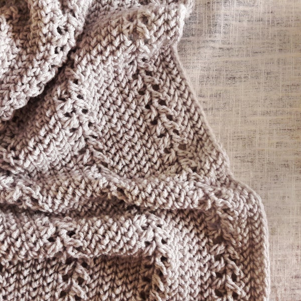 Prague Throw Crochet Blanket Pattern (PDF Pattern)