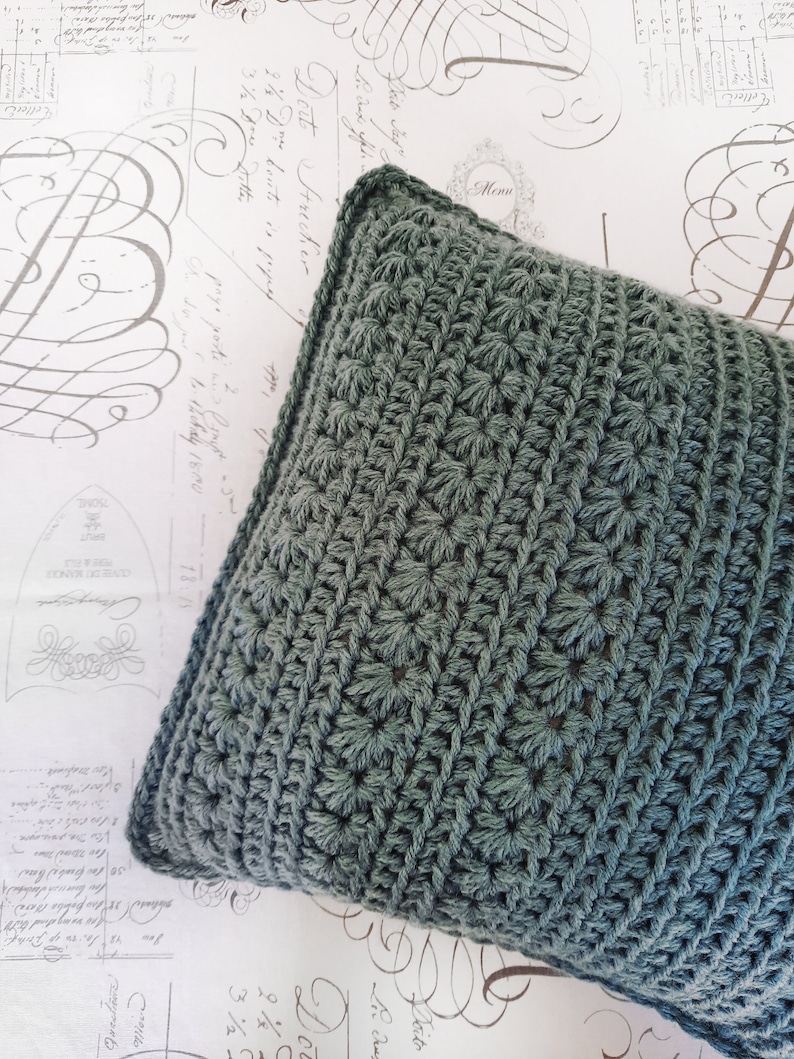 CROCHET PATTERN, Crochet Pillow Cover Pattern, Crochet Throw Pillow ...