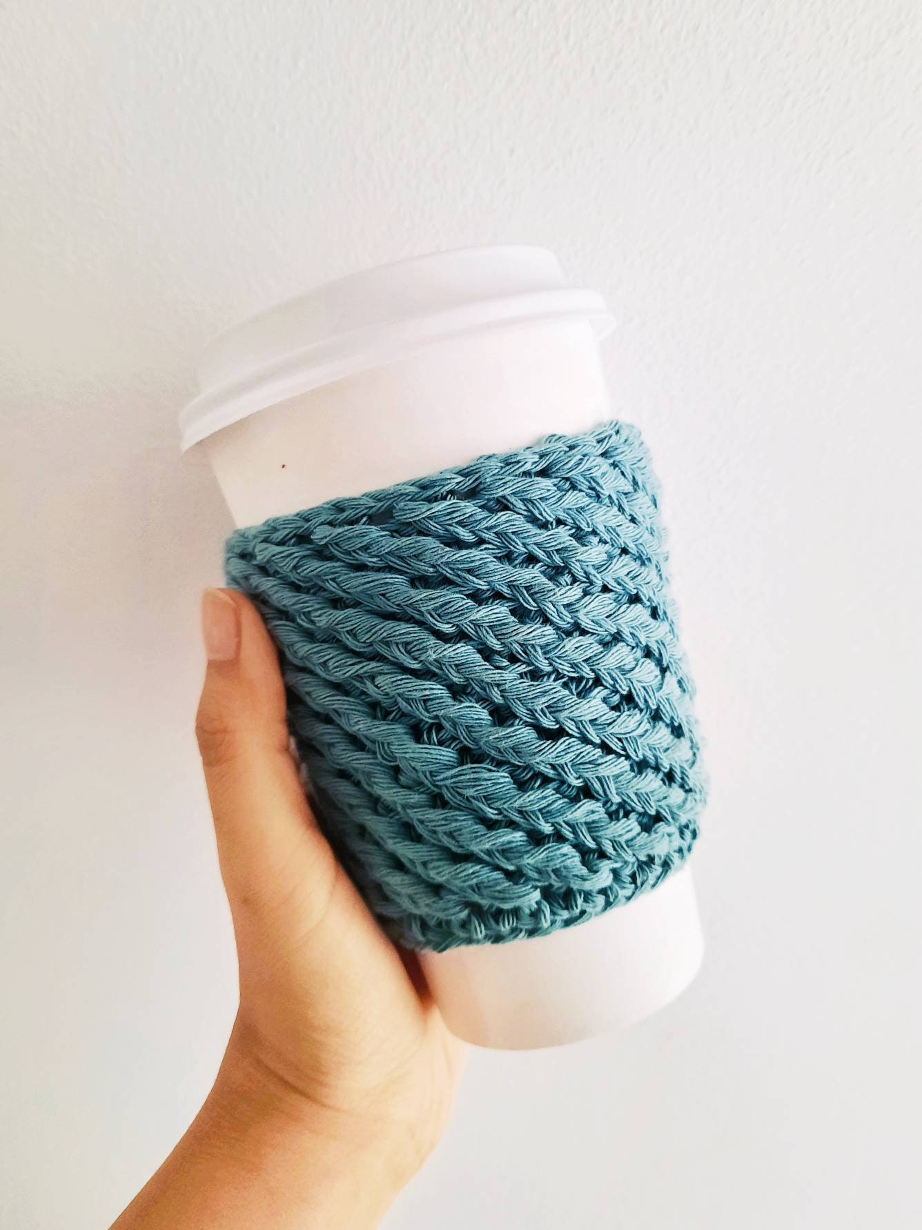 Easy Crochet Coffee Cozy, Starbucks Mug (PDF Pattern Design) - Etsy