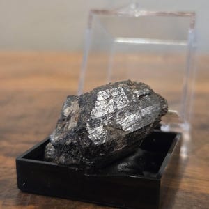 Muscovite Var Sericite (Pseudomorph) | Mineral Display Box