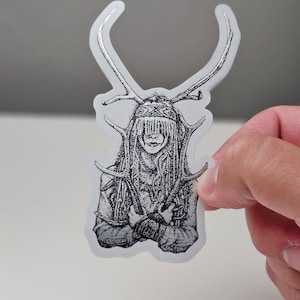 Heilung | Matte Glow-in-the-Dark Sticker OR Gloss Brushed Aluminum