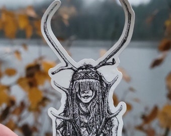 Heilung | Matte Sticker & Matt mit Glow-in-the-Dark Sticker