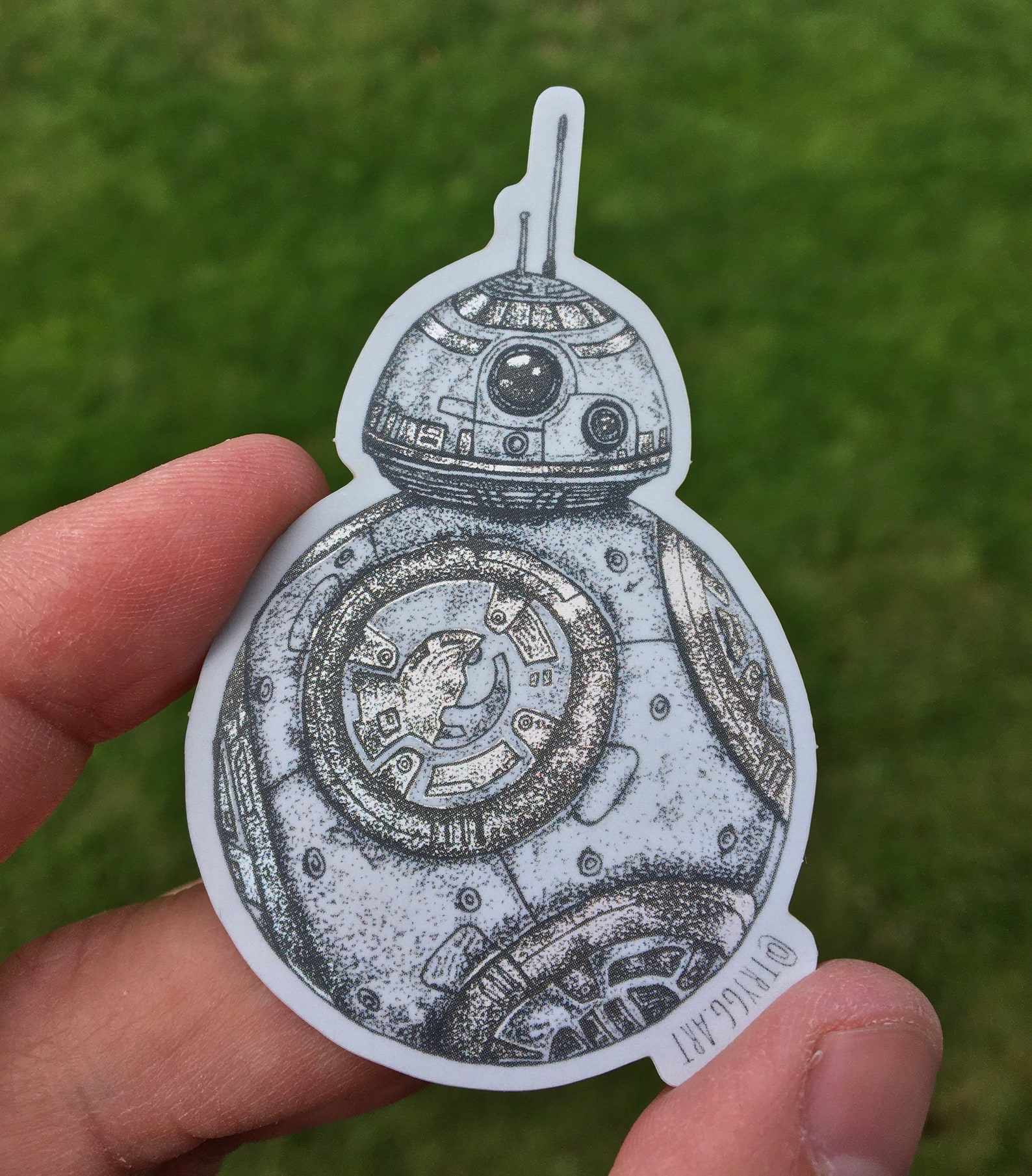 BB-8 | Holographic/matte Sticker | Star Wars - Etsy