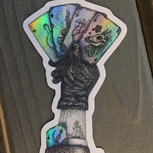 Dirtyhands | Holographic Sticker | Six of Crows/Crooked Kingdom