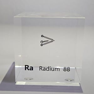 Element Ra 88 (Vintage Watch Hands) | Acrylic Element Cube