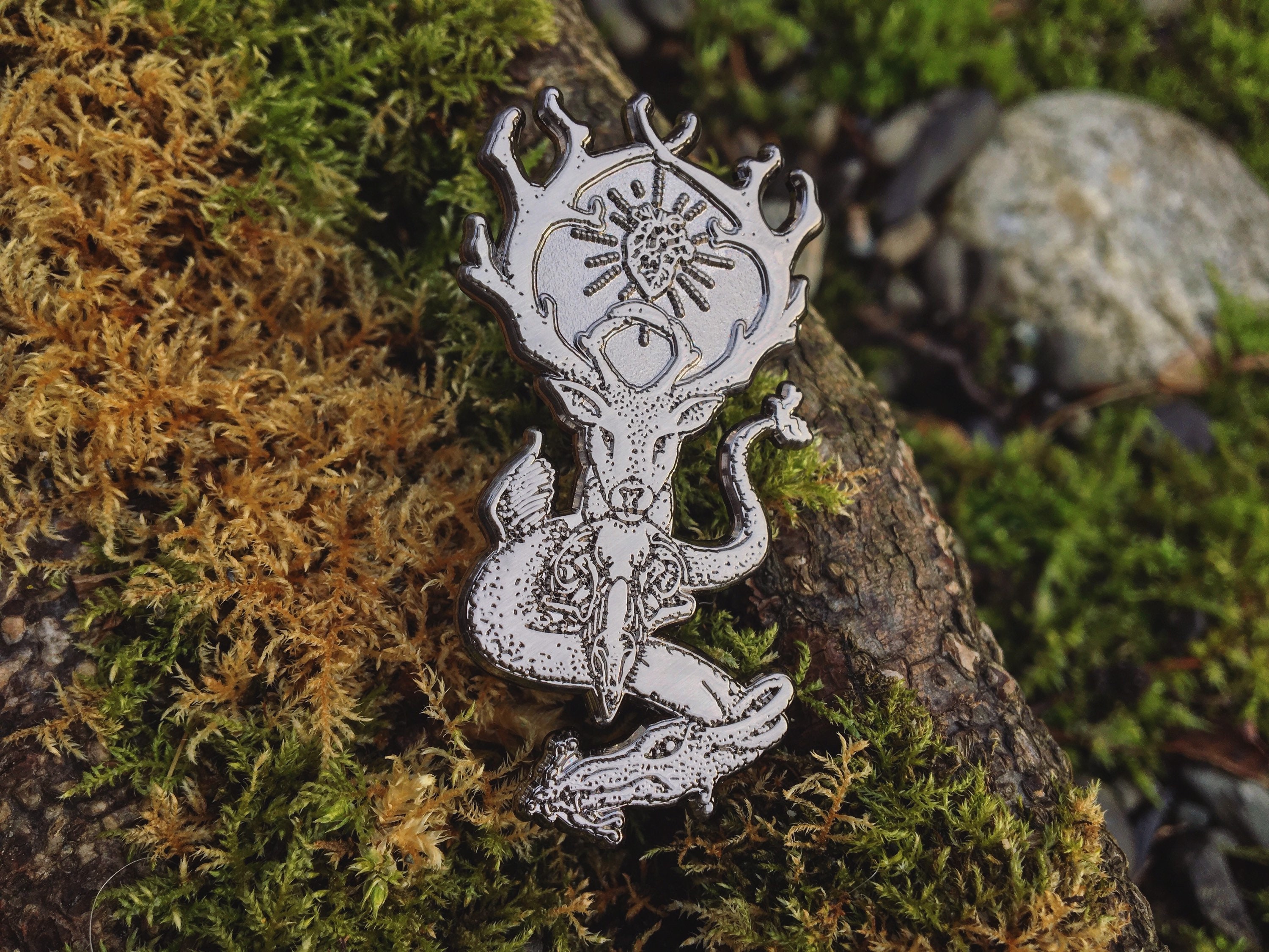 The Amplifiers Pin Shadow & Bone Etsy