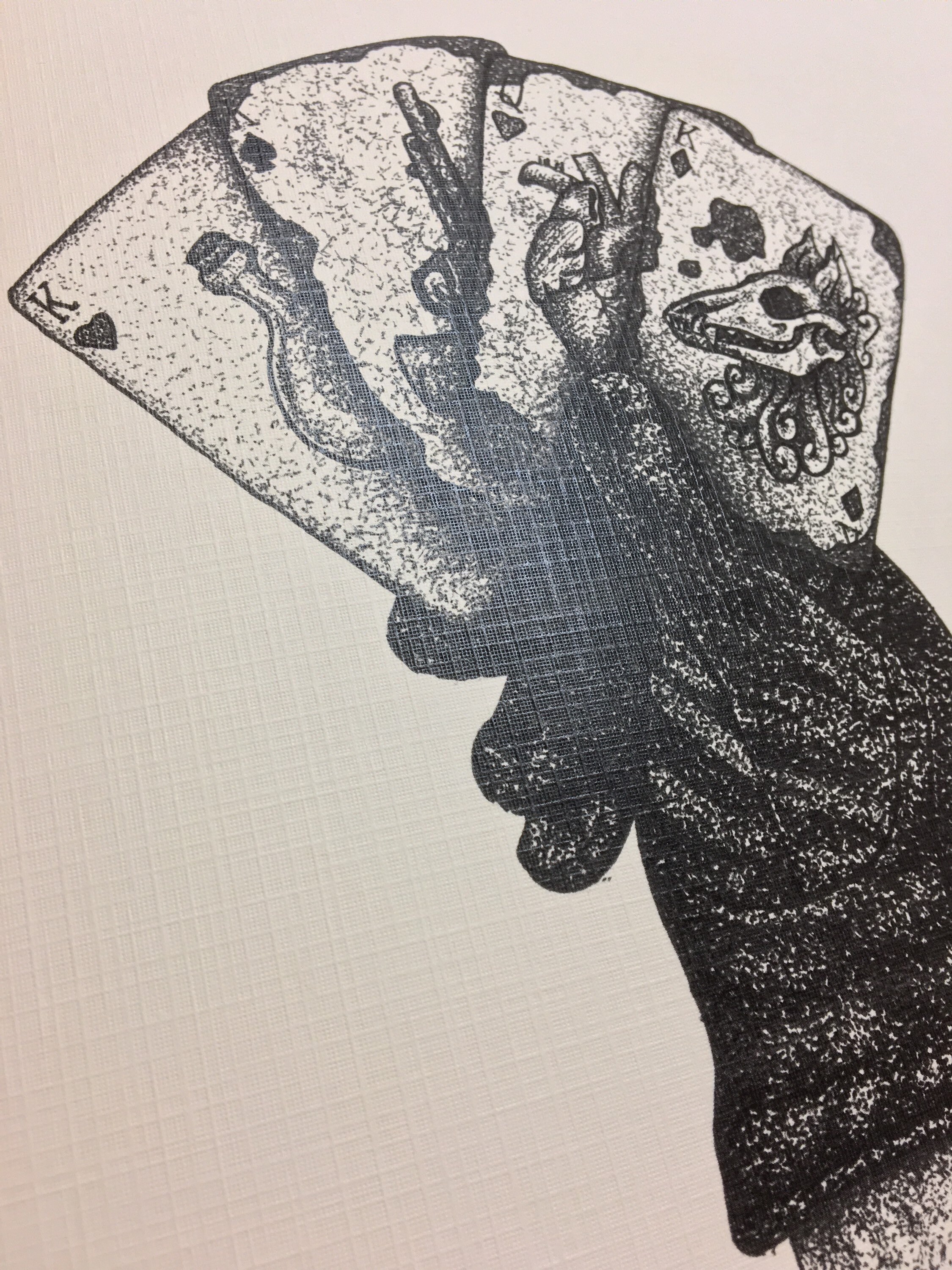 Stippling in pen and ink – Gingamegs Art