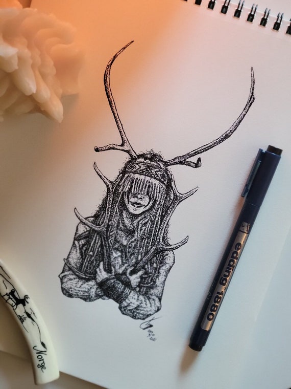 Heilung | Pen & Ink Stippling