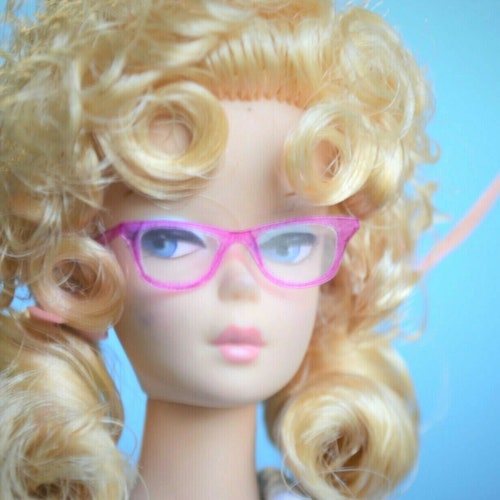 Barbie Doll Eyeglasses Glasses Pink Color Doll Accessory - Etsy