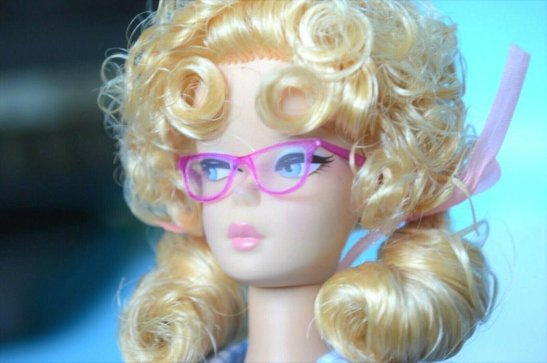 Barbie Doll Eyeglasses Glasses Pink Color Doll Accessory - Etsy