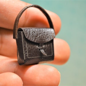 Miniature Dollhouse Purse Handtasche Tote Aktentasche Miniatur-Tasche-maßstab 112