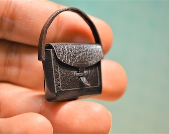 Miniature Dollhouse Purse Handtasche Tote Aktentasche Miniatur-Tasche-maßstab 112