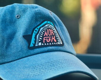 NFK SHARK HAT | Denim baseball cap | dad hat