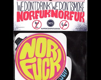 Norfolk Sticker Pack | 4 vinyl stickers, die-cut sticker, illustration, vinyl, sticker art