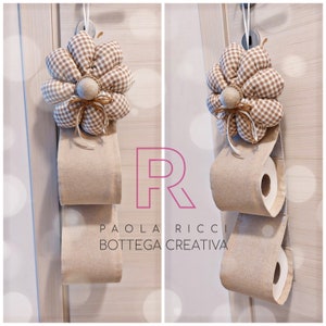 Toilet Paper Holder Bathroom Furniture Flower
