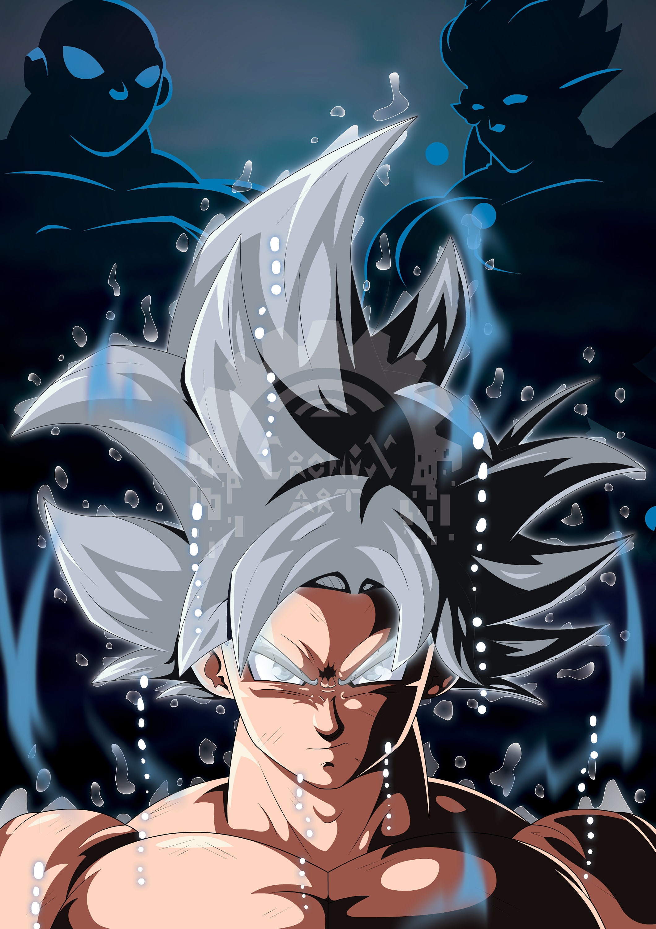 Vegito Blue Evolution & Gogeta 4 Limit Breaker Poster for Sale by