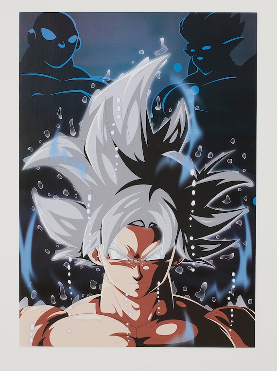 MUI Goku fanart by friend : r/Dragonballsuper