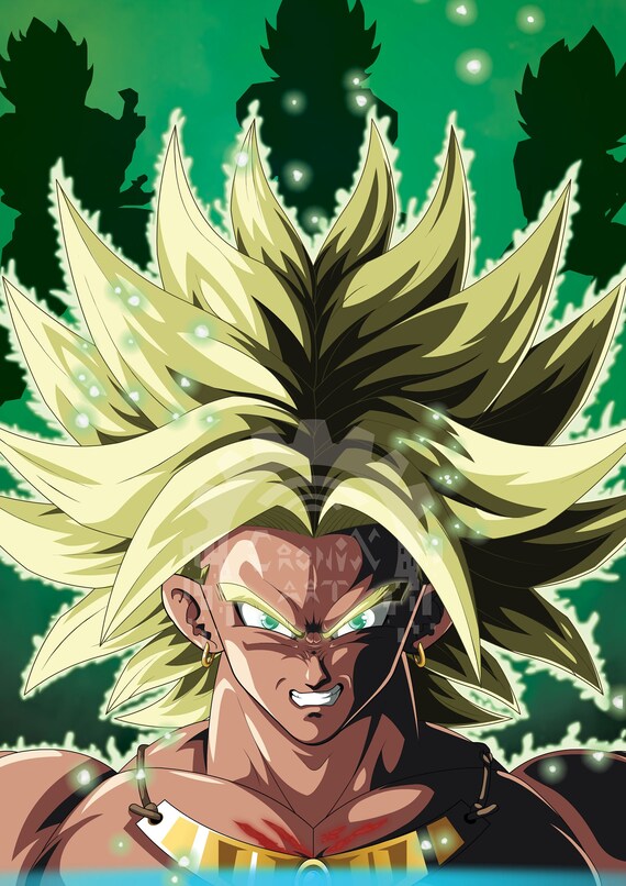 Broly SSJ5 in 2023  Dragon ball super art, Dragon ball super, Anime dragon  ball