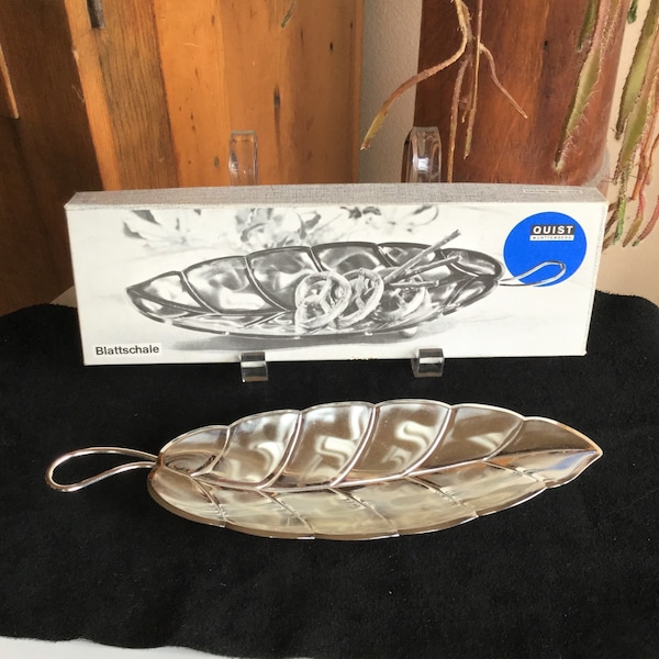 NIB Quist Wurttemberg Blattschale Leaf Dish 6668