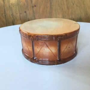Snare Drum Salt Shaker ~ Vintage Japanese Porcelain
