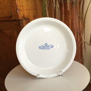 Vintage blauwe korenbloem 9 &quot;taartplaat P-309