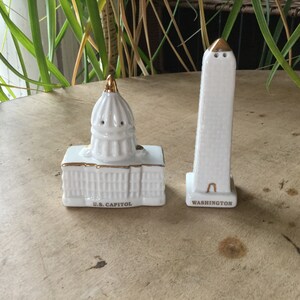 Washington Landmarks Salt and Pepper Shakers