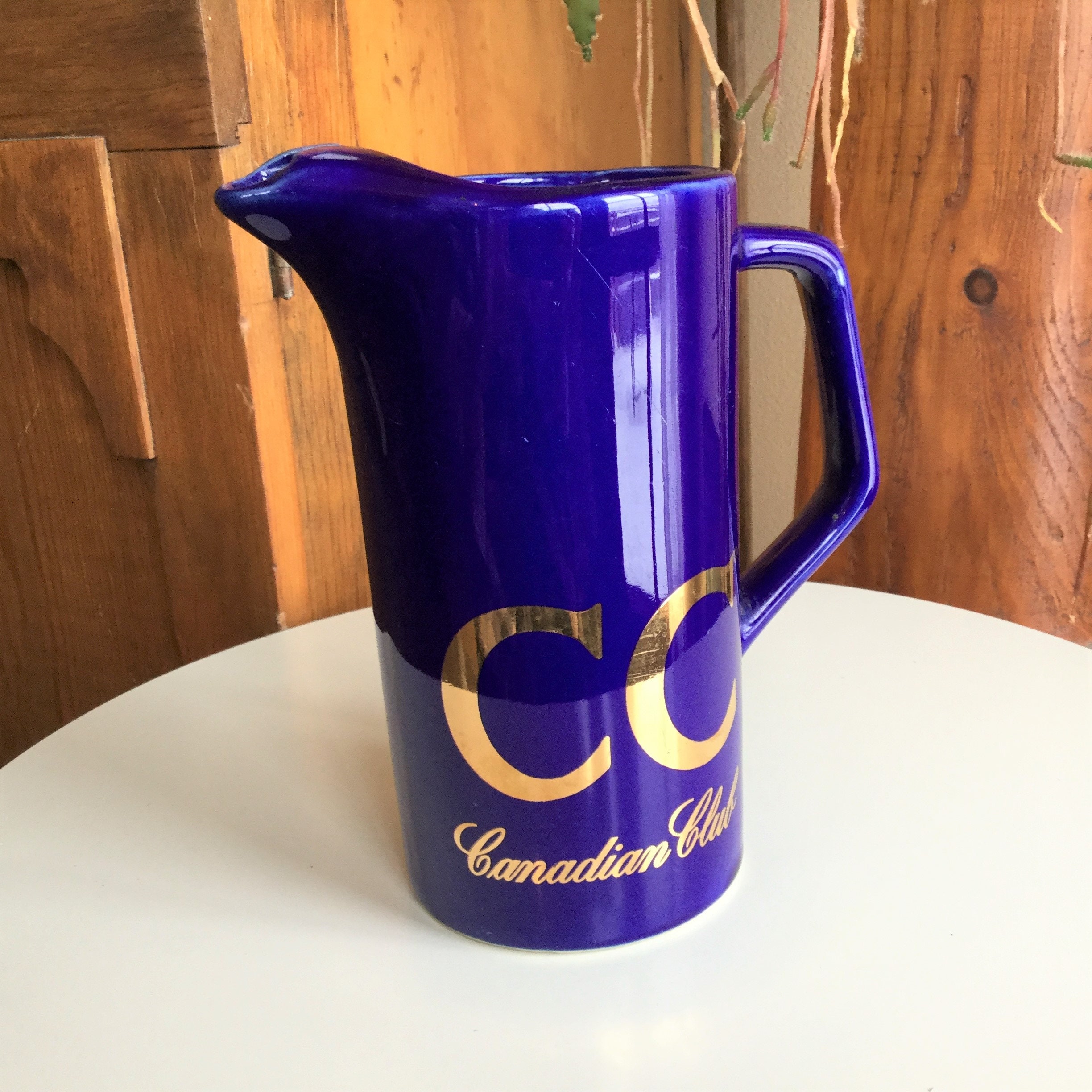 Pitchers & Drinking Sets Drinkware Canadian Club Pitcher Cobalt Blue