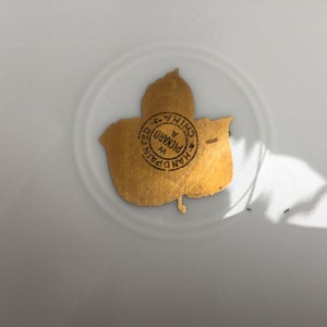 Antique Pickard Bread and Butter Plate ~ Hand-painted Art Deco Purple ...