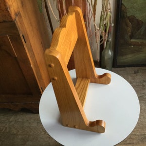 Oak Display Easel