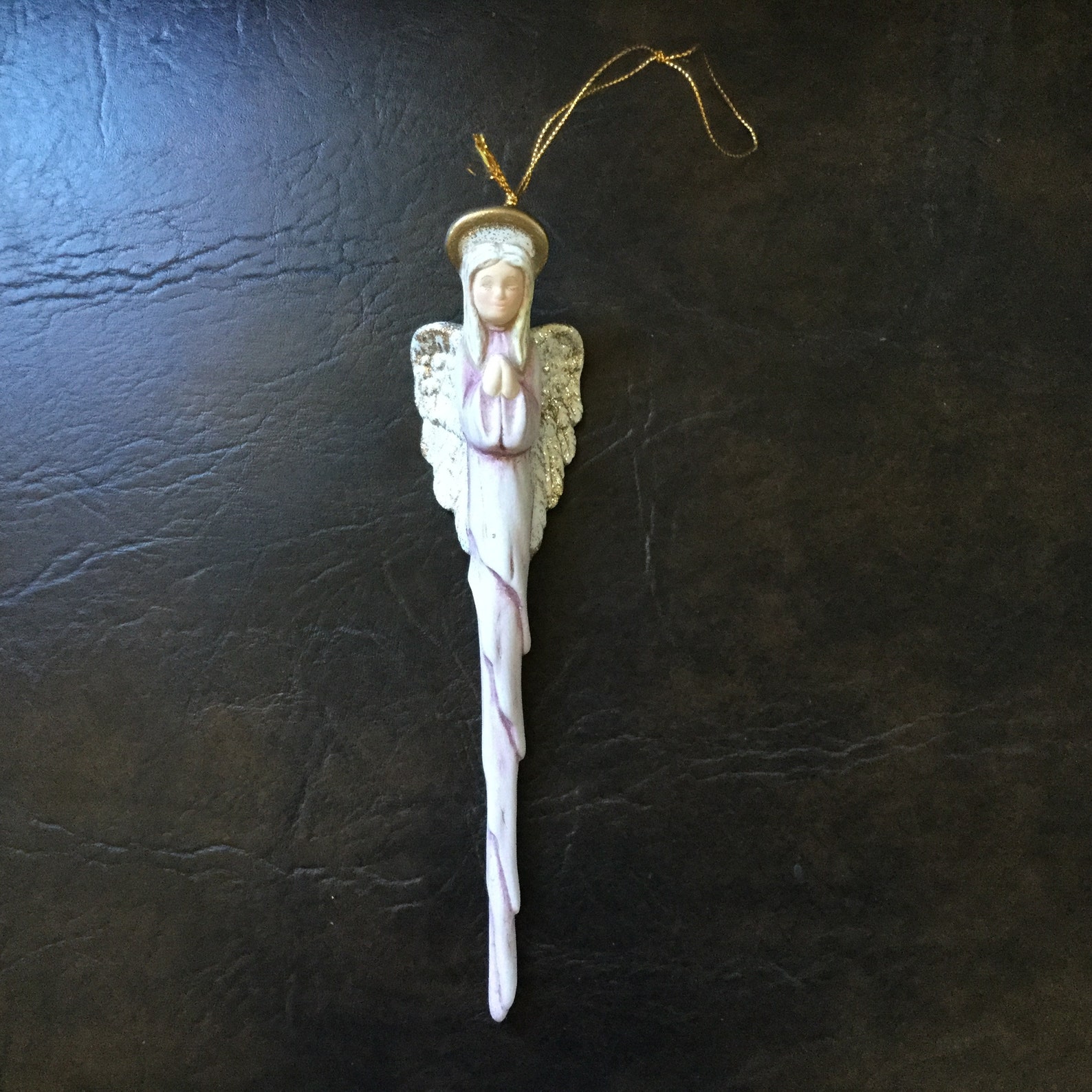 Lovely Ceramic Angel Ornament Etsy
