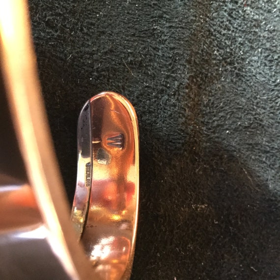 Copper / Silver Bracelet ~ SMALL ~ Signed - image 6