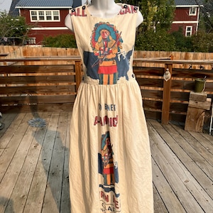 flour sack dresses 1930's Feed Sack Dress Reproduction Girls Sizes