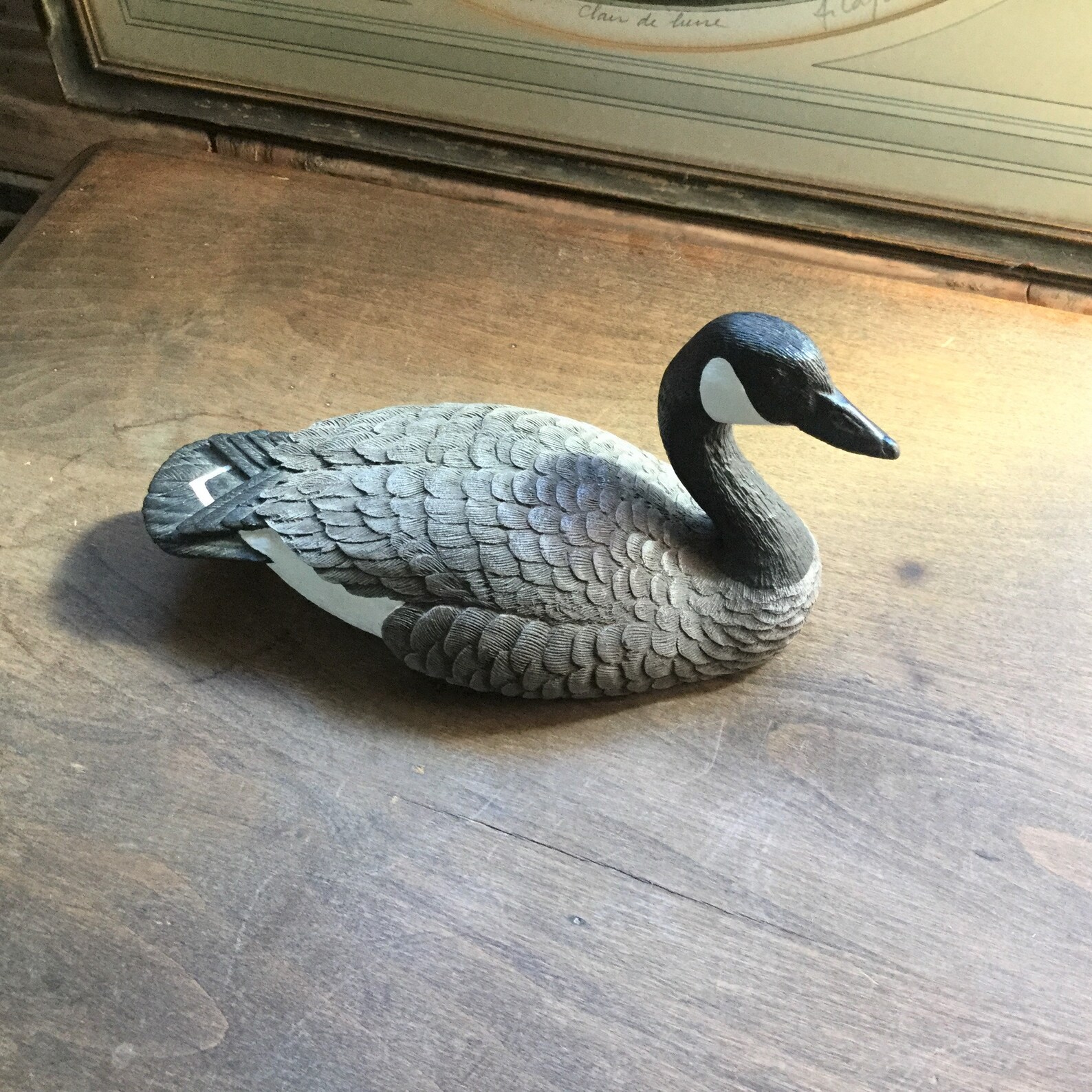Heritage Decoys Bonded Wood Sculpture Canada Goose JB Etsy