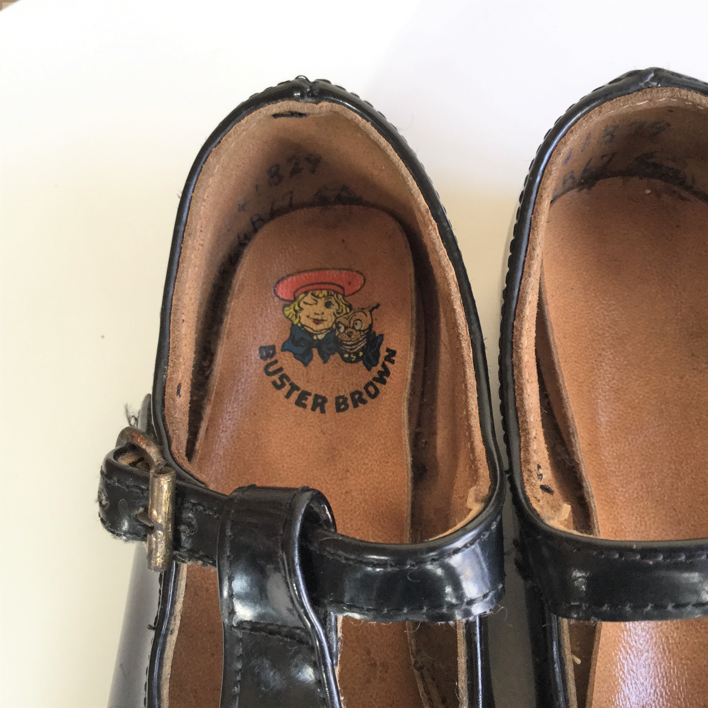 Very Old Buster Brown Mary Janes for Toddlers Etsy