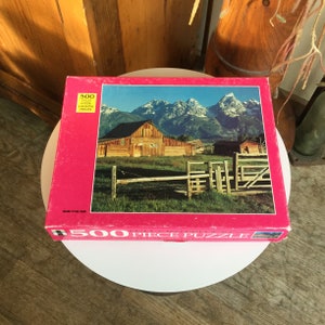 Vintage 500 Piece Puzzle by Rainbow Works
