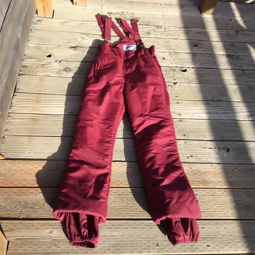 Vintage Liberty Bell Ski Snow Bib Pants Women's 12 Etsy