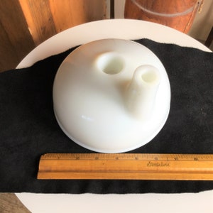 Milk Glass Juicer for Vintage Sunbeam Mixmaster