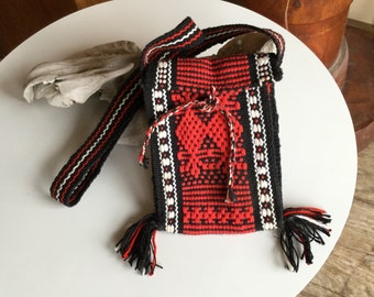 Sacchetto vintage infestato a mano