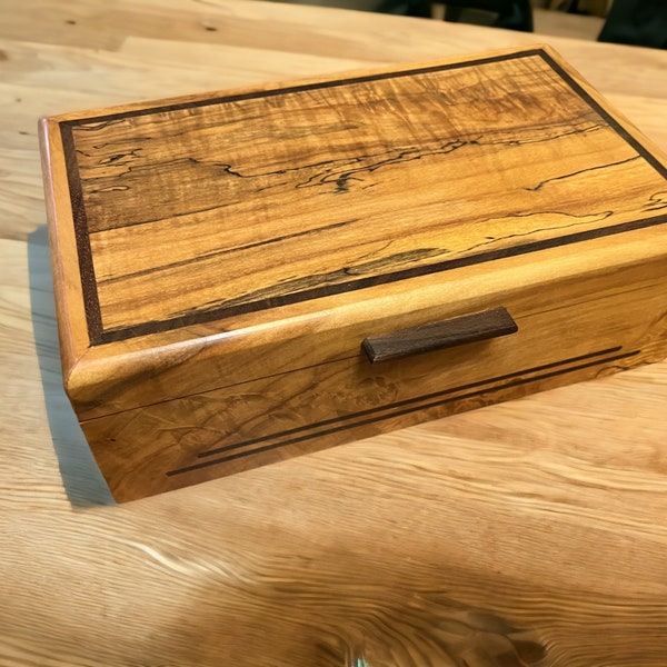 Spalted Maple Keepsake Box