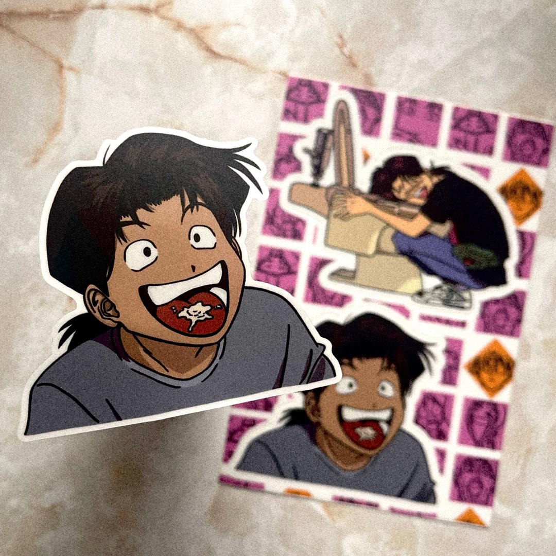 1995 Anime Spit in My Mouth and MY QUEEN Sticker Sheet (1pc) 4 X 6 ...