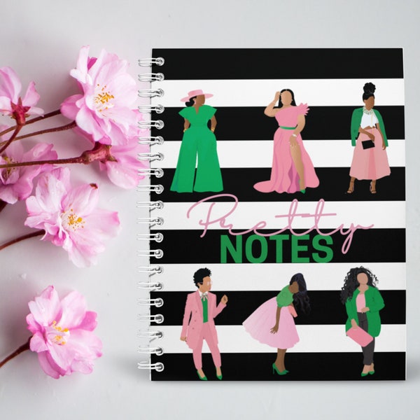 Pink and Green Planner Cover |Printable Planner Cover | Notebook Covers| Journal Cover| Dashboard | PDF File